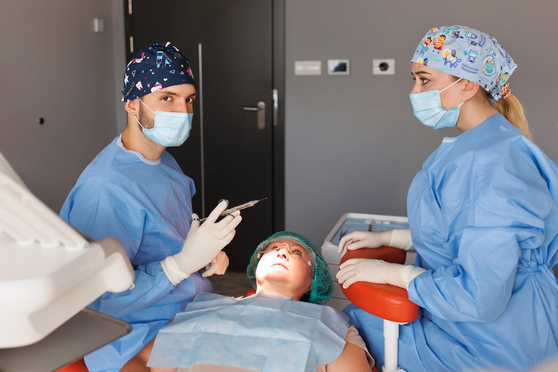 Przygotowanie sterylnego pola operacyjnego